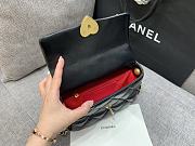 Colestore Chanel Lambskin Plexiglass Quilted Coco Love Mini Flap Bag  21x14x7cm - 5