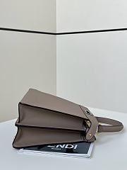 Colestore Fendi Peekaboo ISeeU Bag Brown 27.5x11.5x20.5cm - 4