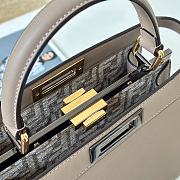 Colestore Fendi Peekaboo ISeeU Bag Brown 27.5x11.5x20.5cm - 2