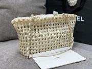 Colestore Chanel Tote Bag Beige 33x21x11cm - 5