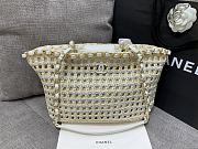 Colestore Chanel Tote Bag Beige 33x21x11cm - 3