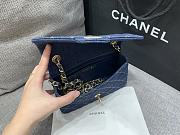 Colestore Chanel Printed Denim Quilted Mini Flap Bag 20cm - 6