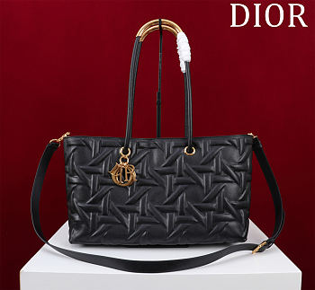 Colestore Dior Medium Toujours Tote Bag Black 37 x 22 x 12 cm
