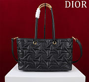 Colestore Dior Medium Toujours Tote Bag Black 37 x 22 x 12 cm - 4