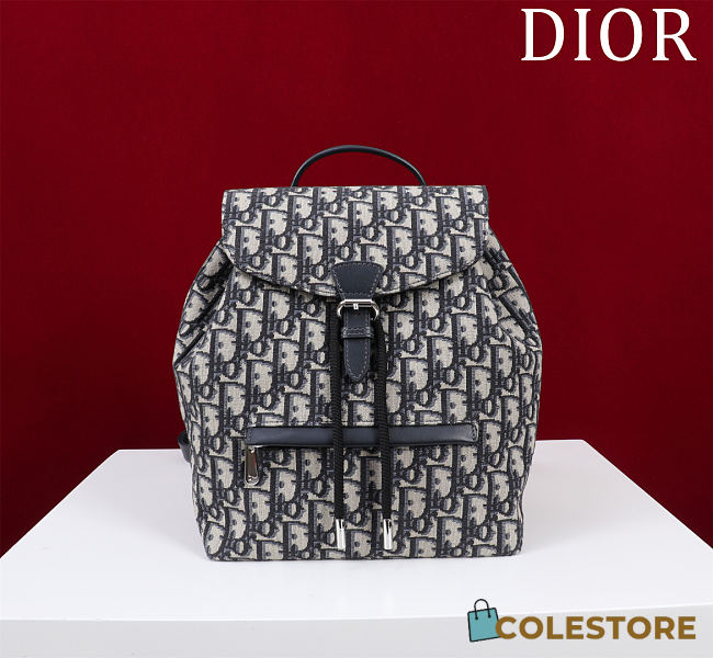 Colestore Dior Oblique Backbag 23 x 26.7 x 12.5cm - 1