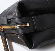 Colestore Dior Medium D-Journey Bag in Vintage Smooth Calfskin Black 25.5 x 14.5 x 14cm - 2