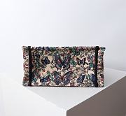 Colestore Dior Small Book Tote Celestial D-Butterfly Paisley Embroidery 26.5 x21 x14 cm - 5