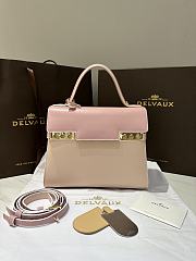 Colestore Delvaux Tempete PM Forever Rose 28x21.5x10.5cm - 1
