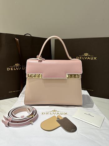 Colestore Delvaux Tempete PM Forever Rose 28x21.5x10.5cm