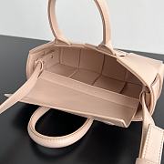 Colestore Bottega Veneta Mini East-West Arco Tote shoulder bag Pink 11x22x5.5cm - 5