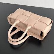 Colestore Bottega Veneta Mini East-West Arco Tote shoulder bag Pink 11x22x5.5cm - 3