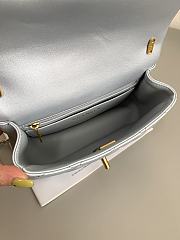 Colestore Chanel 24P Mini Square Pearl Flap Bag 20x7x14cm - 6