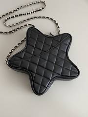 Colestore Chanel 24C Star HandBag Black 22.5x19x5x5  - 6