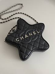Colestore Chanel 24C Star HandBag Black 22.5x19x5x5  - 4