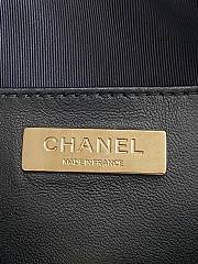 Colestore Chanel 24C Star HandBag Black 22.5x19x5x5  - 5