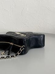 Colestore Chanel 24C Star HandBag Black 22.5x19x5x5  - 2