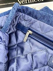 Colestore Chanel 24A Patchwork Shoulder Bag Blue 37x31x7cm - 6
