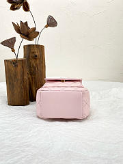 Colestore Chanel Cristal Pink Laque Backpack 12x7x18cm - 6