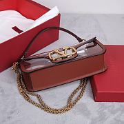Colestore Valentino Garavani Loco Shoulder Bag Brown 27x13x6cm - 2