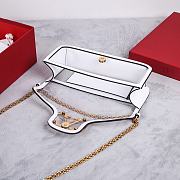 Colestore Valentino Garavani Loco Shoulder Bag White 27x13x6cm - 4