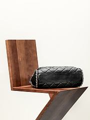 Colestore Chanel Black Quilted Washed Lambskin 30x24x13cm - 6