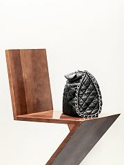 Colestore Chanel Black Quilted Washed Lambskin 30x24x13cm - 5
