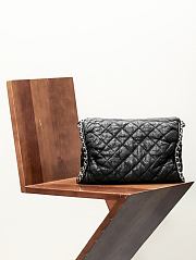 Colestore Chanel Black Quilted Washed Lambskin 30x24x13cm - 4