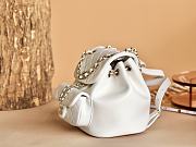 Colestore Chanel 24P Small Duma Backpack White 18x19x12cm - 3