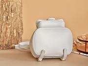 Colestore Chanel 24P Small Duma Backpack White 18x19x12cm - 2