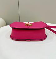 Colestore Fendi Pink Leather Small C'mon Shoulder bag 25x20x7cm - 2