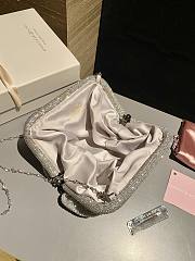 Colestore Benedetta Bruzziches Embellished Ruched Clutch Bag 20x15x5cm - 2