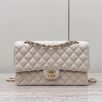 Colestore Chanel CF25 Classic Flap bag Gold Hardware 25x15.5x6cm