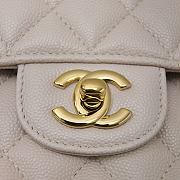 Colestore Chanel CF25 Classic Flap bag Gold Hardware 25x15.5x6cm - 4