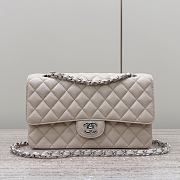 Colestore Chanel CF25 Classic Flap bag Sliver Hardware 25x15.5x6cm - 1