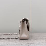 Colestore Chanel CF25 Classic Flap bag Sliver Hardware 25x15.5x6cm - 6