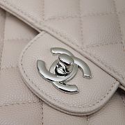 Colestore Chanel CF25 Classic Flap bag Sliver Hardware 25x15.5x6cm - 5