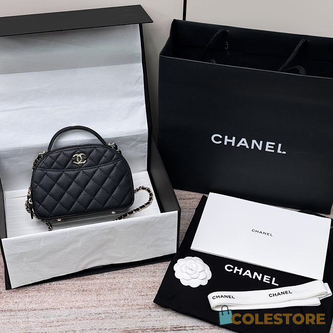 Colestore Chanel 25C Bowling Black 19x13x7cm - 1