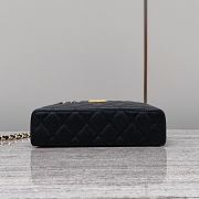 Colestore Chanel 25p lp Vanity Bag Black 19.5x5x17cm - 3