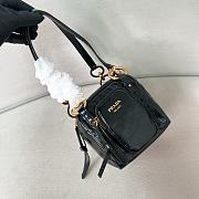 Colestore Prada Dangle Top Handle Mini Bag Black 14x14.5x13cm - 2