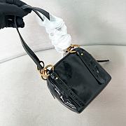 Colestore Prada Dangle Top Handle Mini Bag Black 14x14.5x13cm - 3