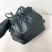 Colestore Prada Black Nappa Leather Shoulder Bag 24x25x11cm - 3