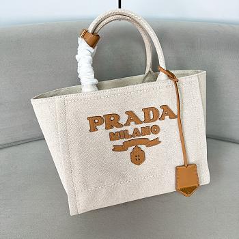 Colestore Prada Canvas Tote Bag 31x24x13cm
