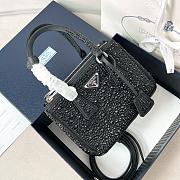 Colestore Prada Galleria Crystal Satin Mini-bag 20x14.5x9.5cm - 1