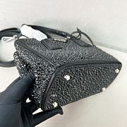 Colestore Prada Galleria Crystal Satin Mini-bag 20x14.5x9.5cm - 5