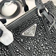 Colestore Prada Galleria Crystal Satin Mini-bag 20x14.5x9.5cm - 2