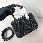 Colestore Prada Galleria Crystal Satin Mini-bag 20x14.5x9.5cm - 3