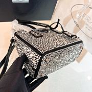 Colestore Prada Galleria Satin Mini-bag With Crystals 20x14.5x9.5cm - 2