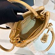 Colestore Prada Gold Mini Crystal Galleria 20x14.5x9.5cm - 6