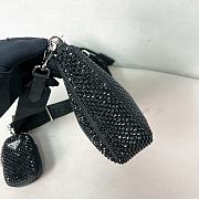 Colestore Prada Re-Edition 2005 Crystal-Embellished Bag 22x18x6.5cm - 5