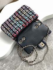 Colestore Chanel 25C Tweed Shoulder Bag size 20cm - 6